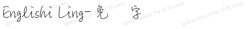 Englishi Ling字体转换
